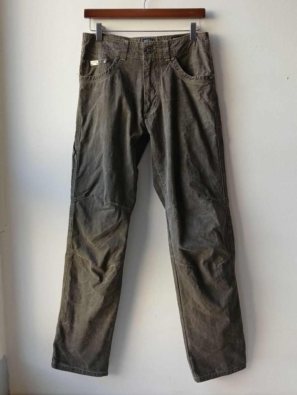 Kuhl Revolvr Pants Brown Gray Patina Dye Men's 30